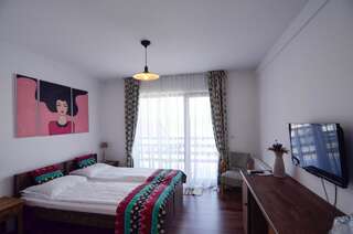Отель Pensiunea Banffy Топлица Двухместный номер с 1 кроватью или 2 отдельными кроватями и балконом-1